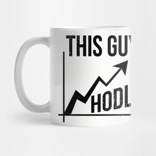 This guy HODLs to the Moon Mug